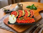 Салата Бурата с маринован патладжан 350гр.